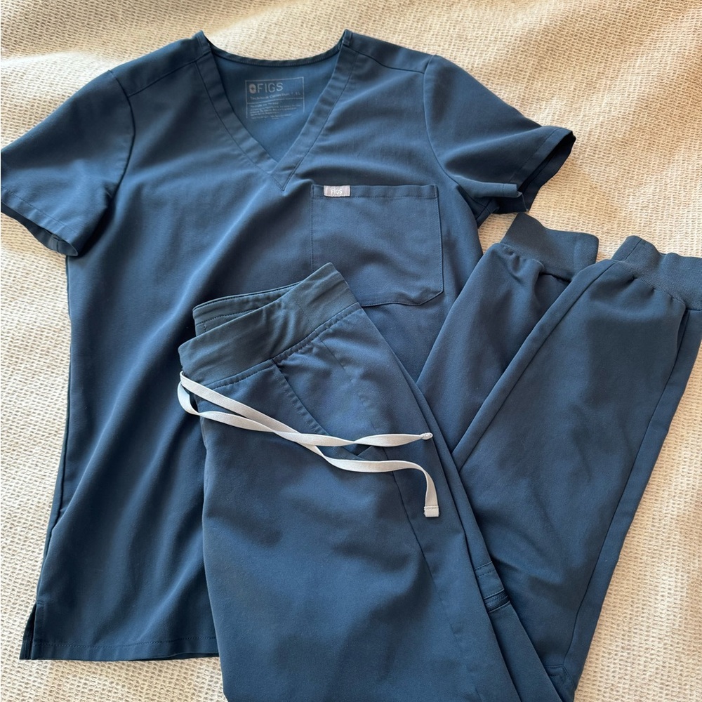 Figs Scrub Set XS Dark Harbor